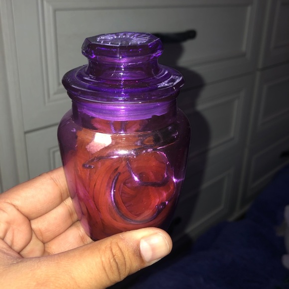Super cute purple jar (open to offers)